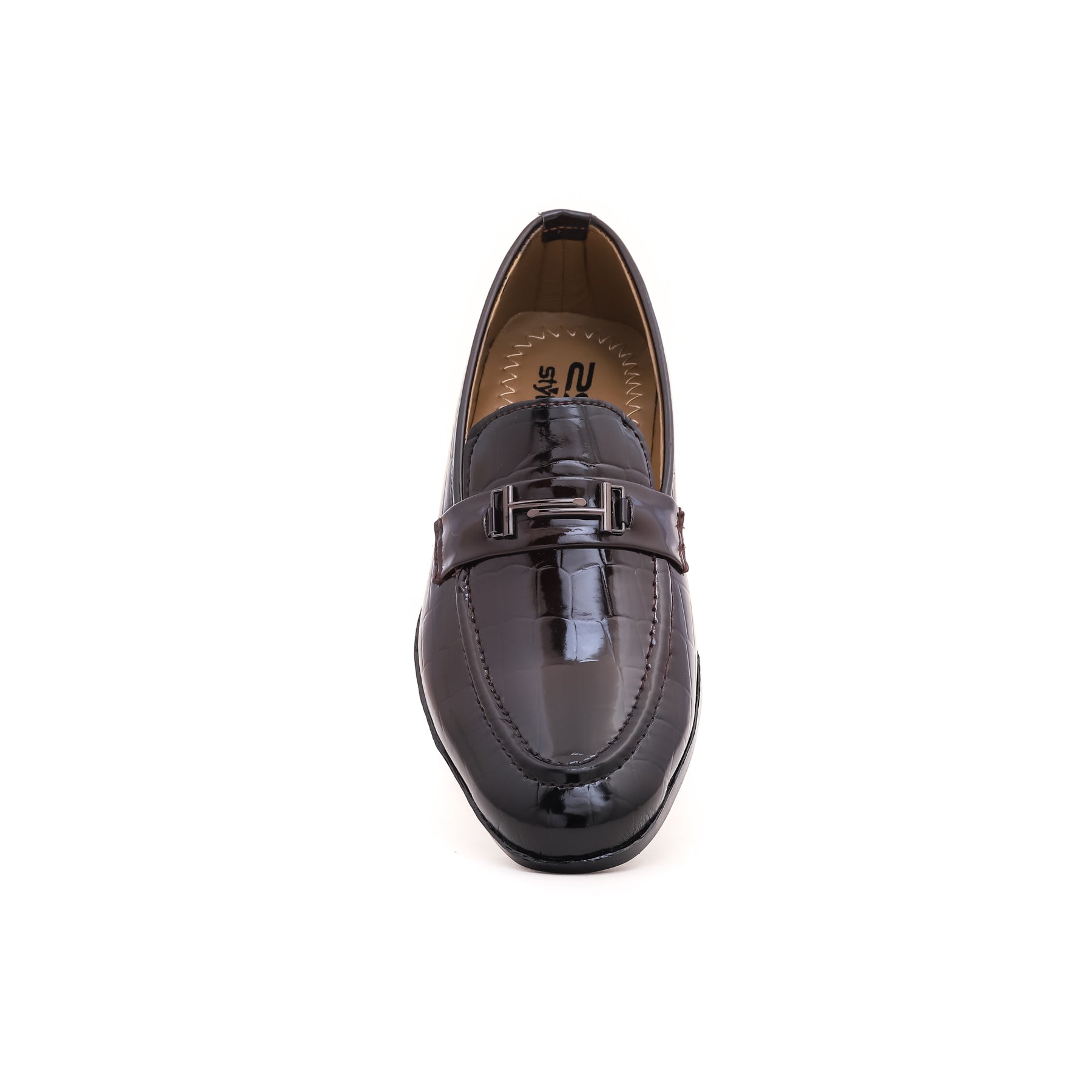 Boys Brown Formal Shoe KD0651