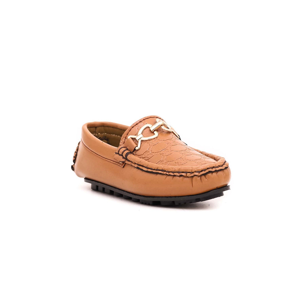 Boys Mustard Formal Moccasin KD0763