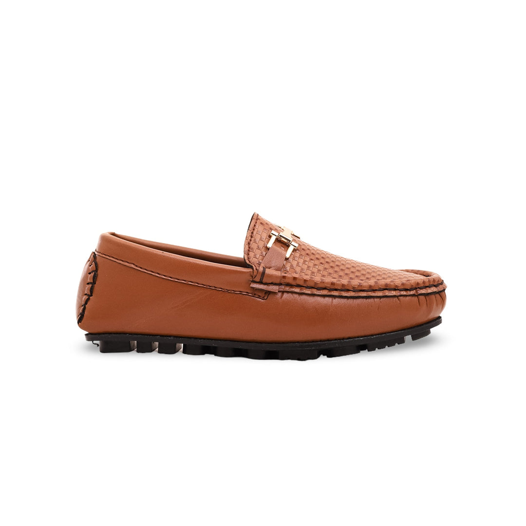 Boys Mustard Formal Moccasin KD0767