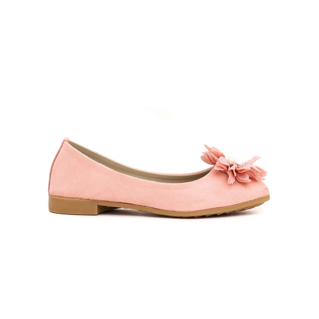 Girls Pink Casual Pumps KD0769