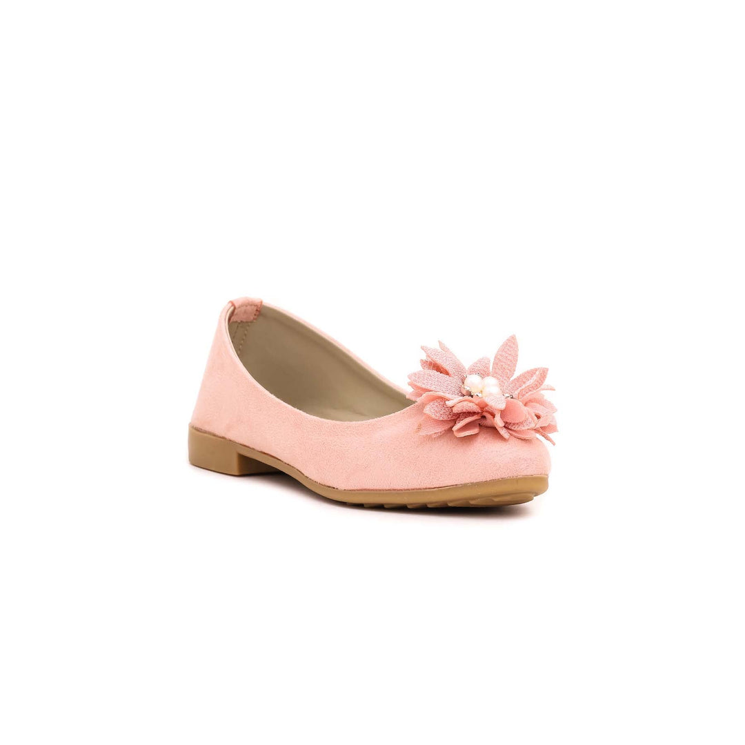 Girls Pink Casual Pumps KD0769