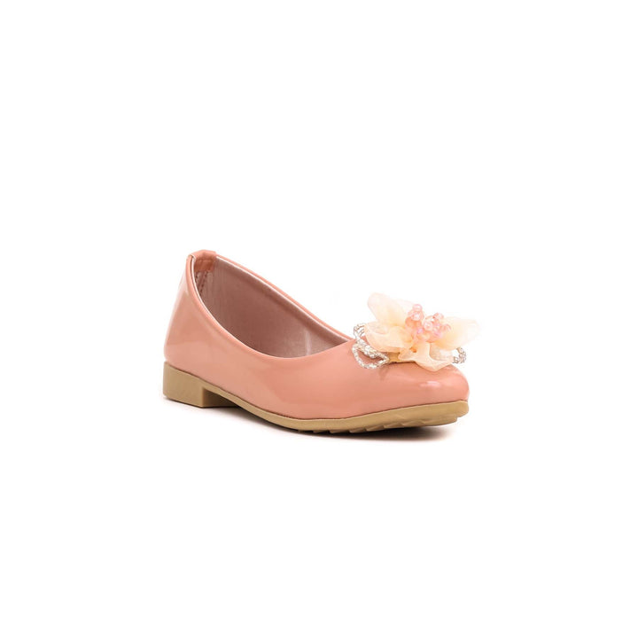 Girls Pink Casual Pumps KD0770