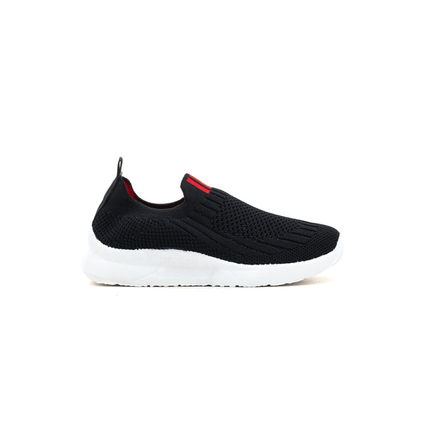 Girls Black Casual Canvas KD1332