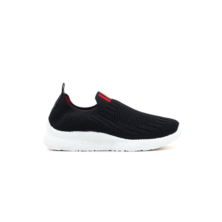 Girls Black Casual Canvas KD1332
