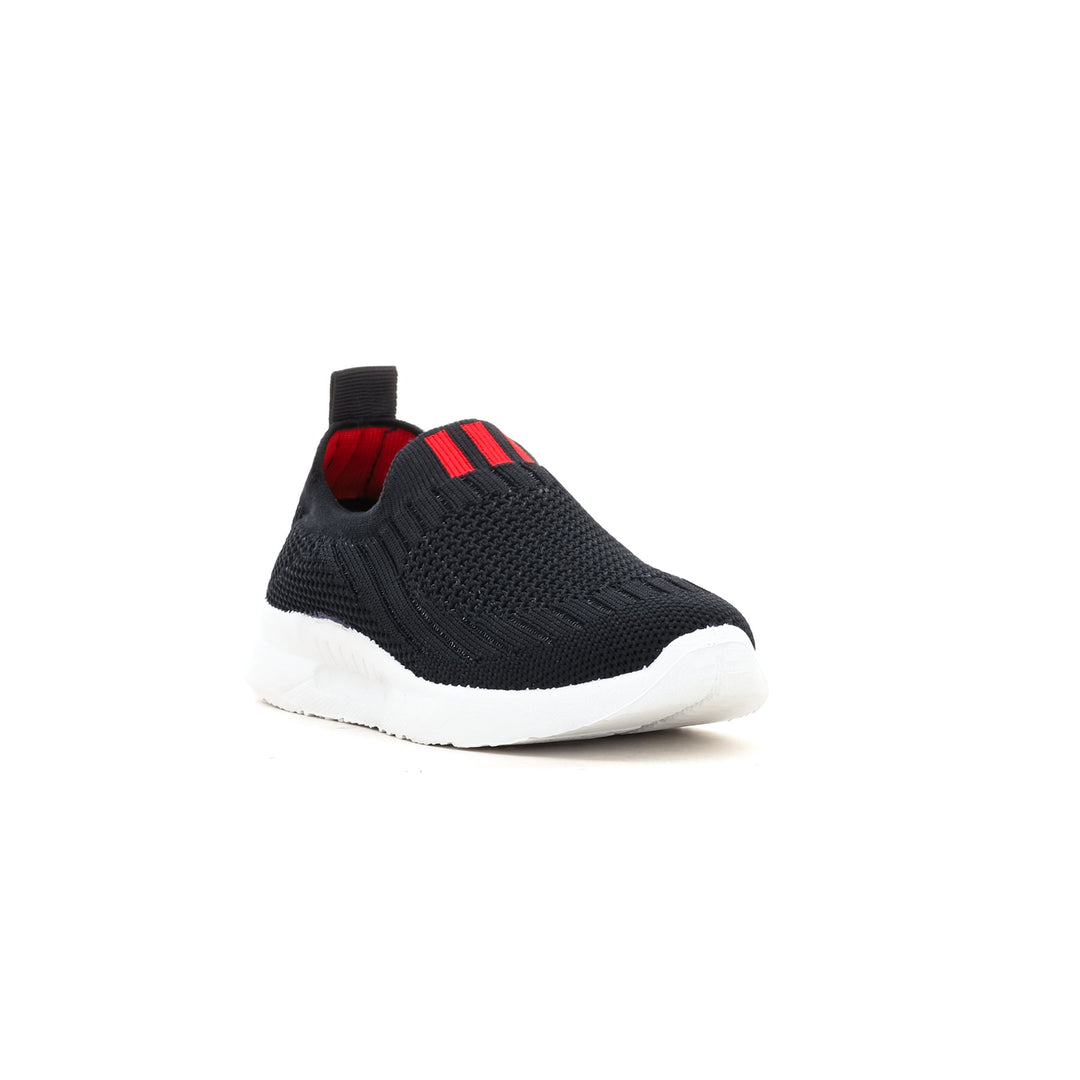 Girls Black Casual Canvas KD1332