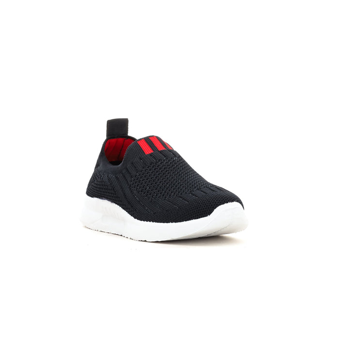 Girls Black Casual Canvas KD1332