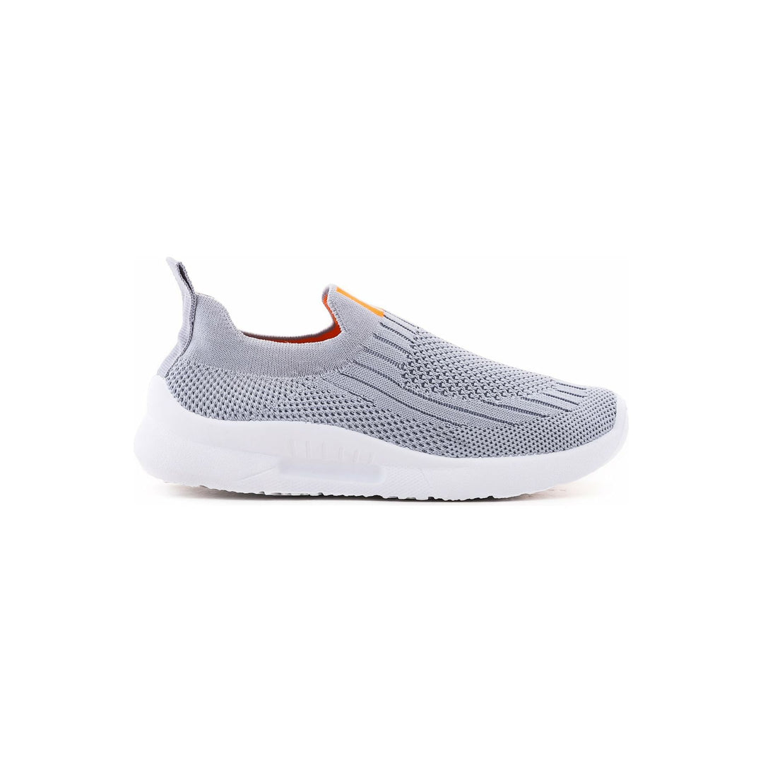 Girls Grey Casual Canvas KD1332