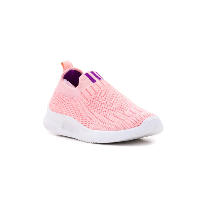 Girls Pink Casual Canvas KD1332