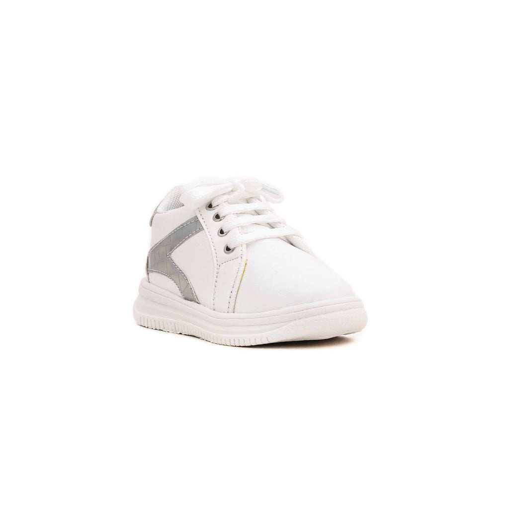 Girls White Casual Jogger KD1431 – Stylo Global