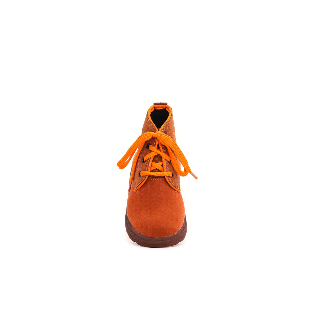 Boys Rust Formal Long Shoes KD1515