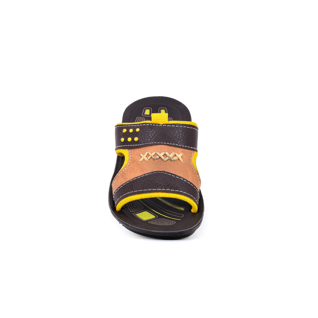 Boys Yellow Casual Slipper KD4636