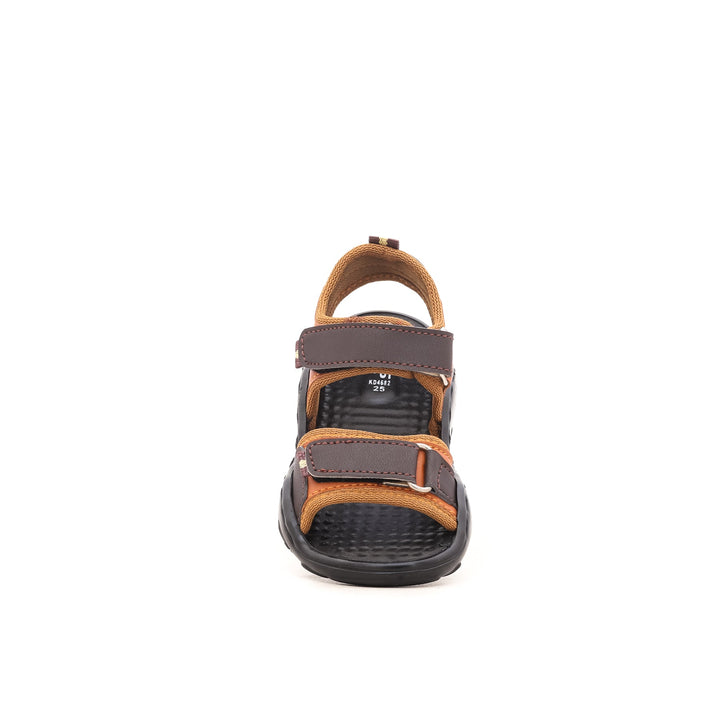 Boys Brown Formal Sandal KD4682