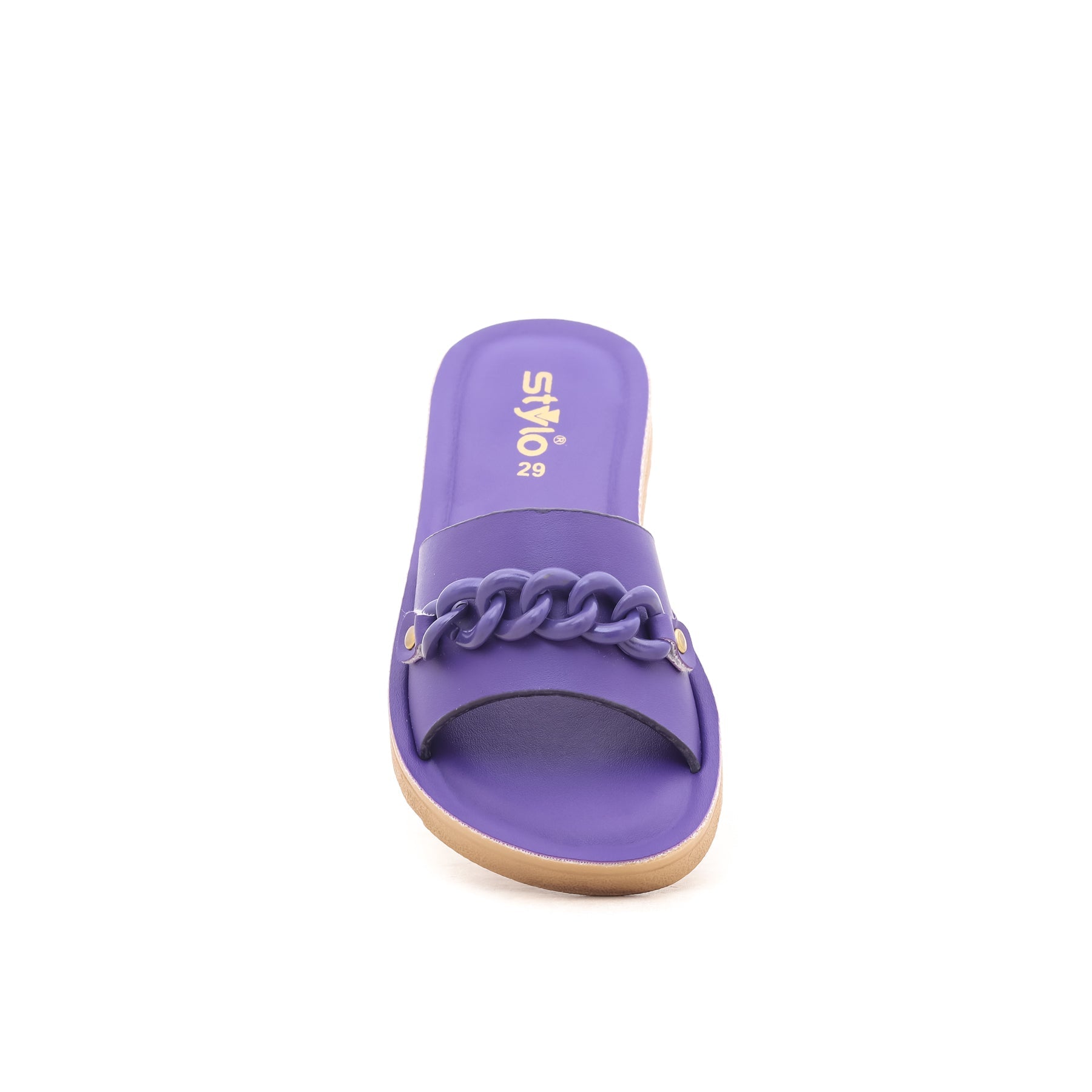 Girls Purple Casual Slipper KD5191