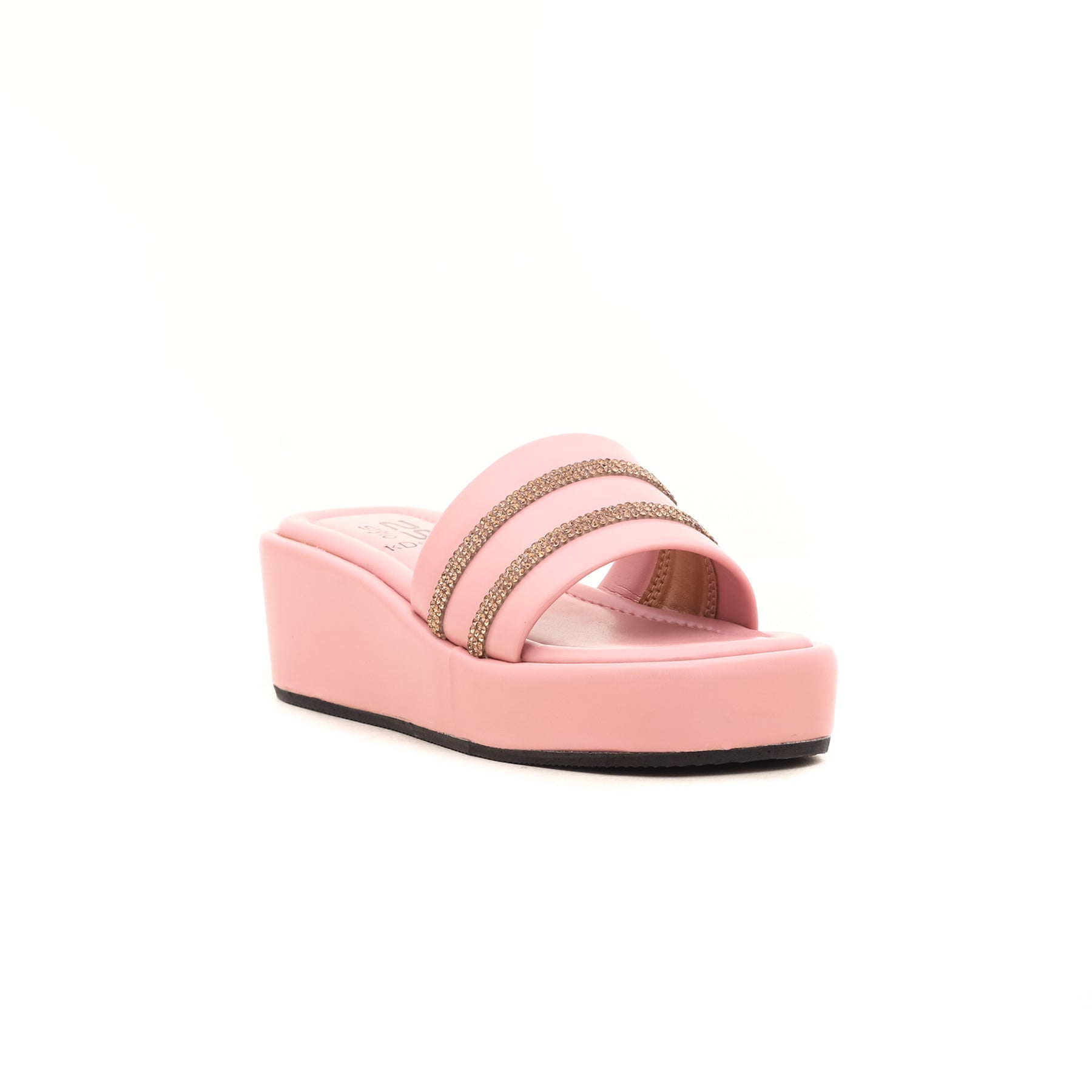 Girls Pink Casual Slipper KD5289