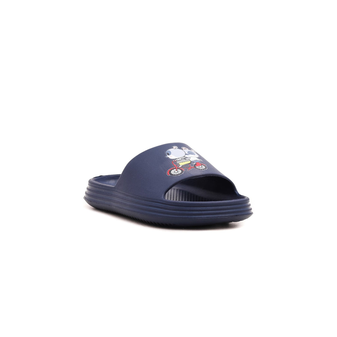 Girls Navy Casual Flip Flop KD5313