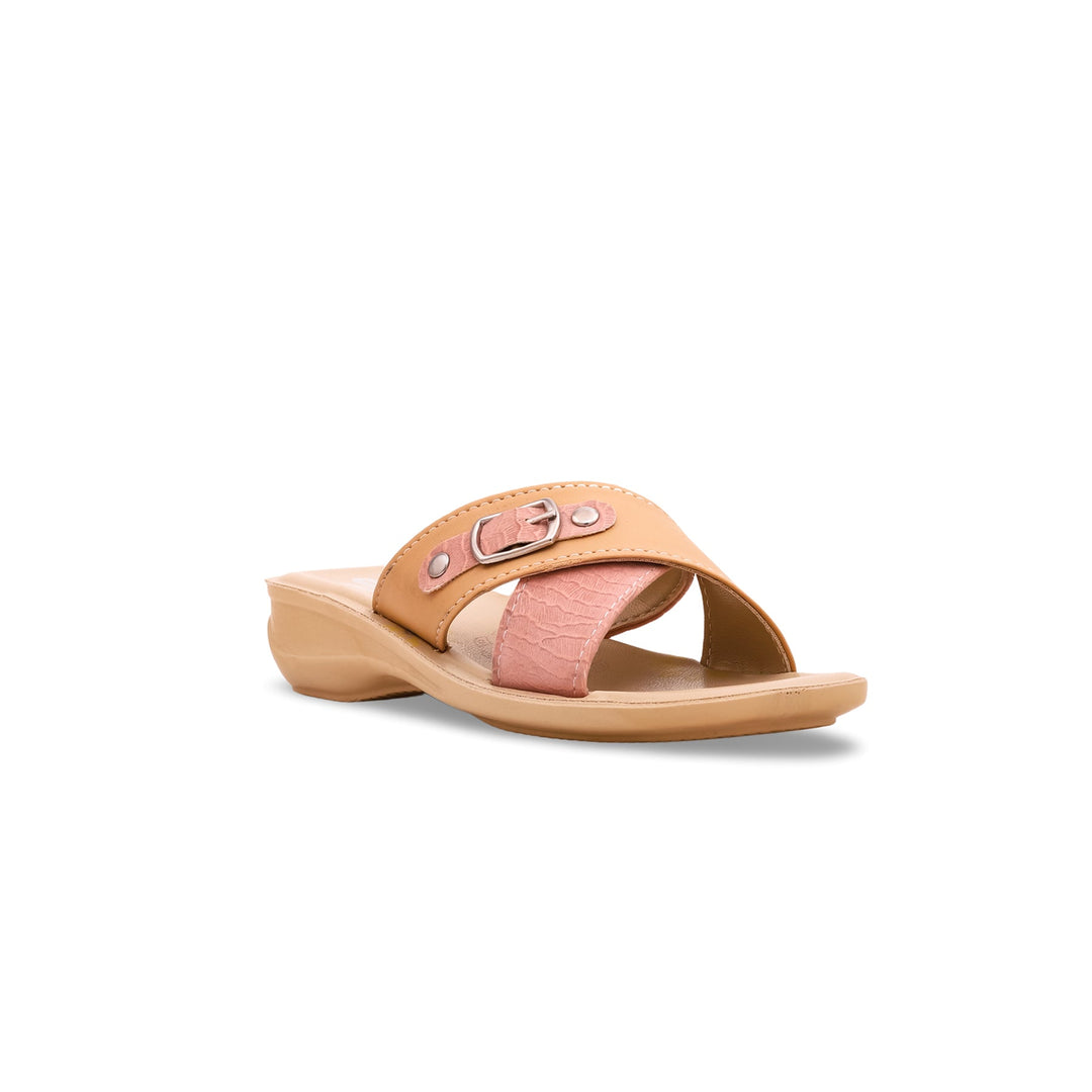 Girls Pink Casual Slipper KD5338