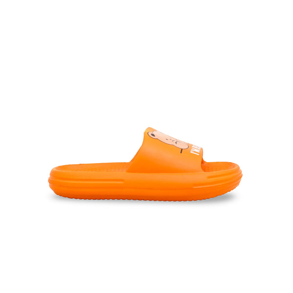 Girls Orange Casual Flip Flop KD5380