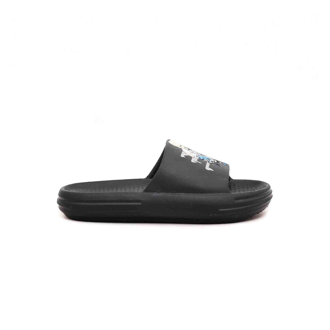 Boys Black Casual Flip Flop KD5382