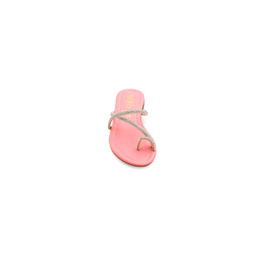 Girls Pink Fancy Slipper KD5411