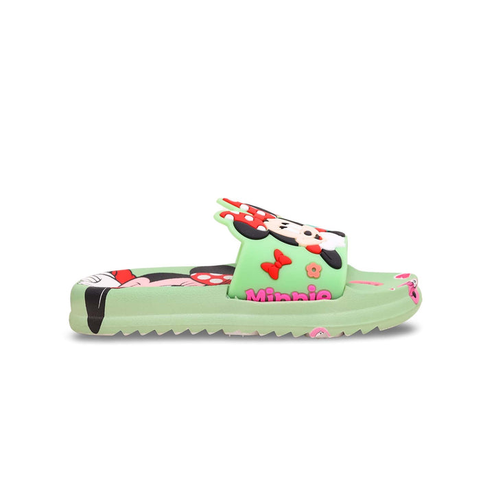 Girls Green Casual Flip Flop KD5431