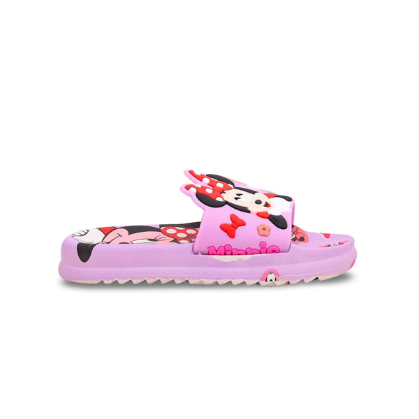 Girls Purple Casual Flip Flop KD5431