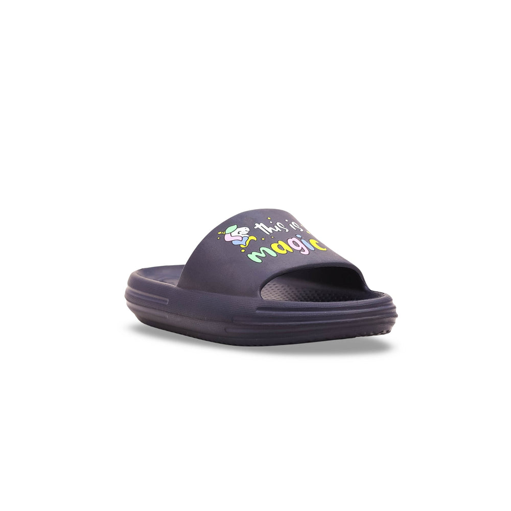 Girls Navy Casual Flip Flop KD5432