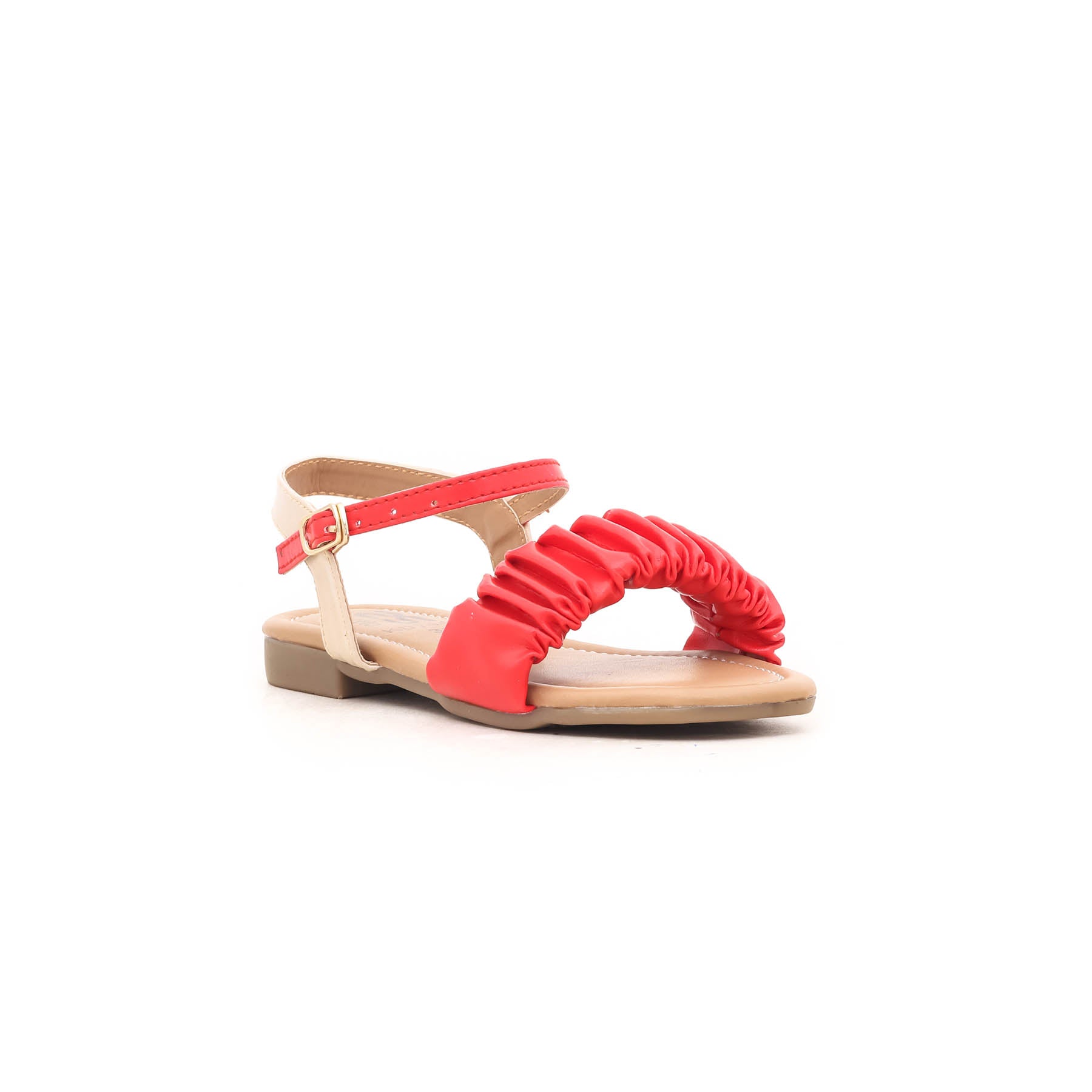 Girls Red Casual Sandal KD7441