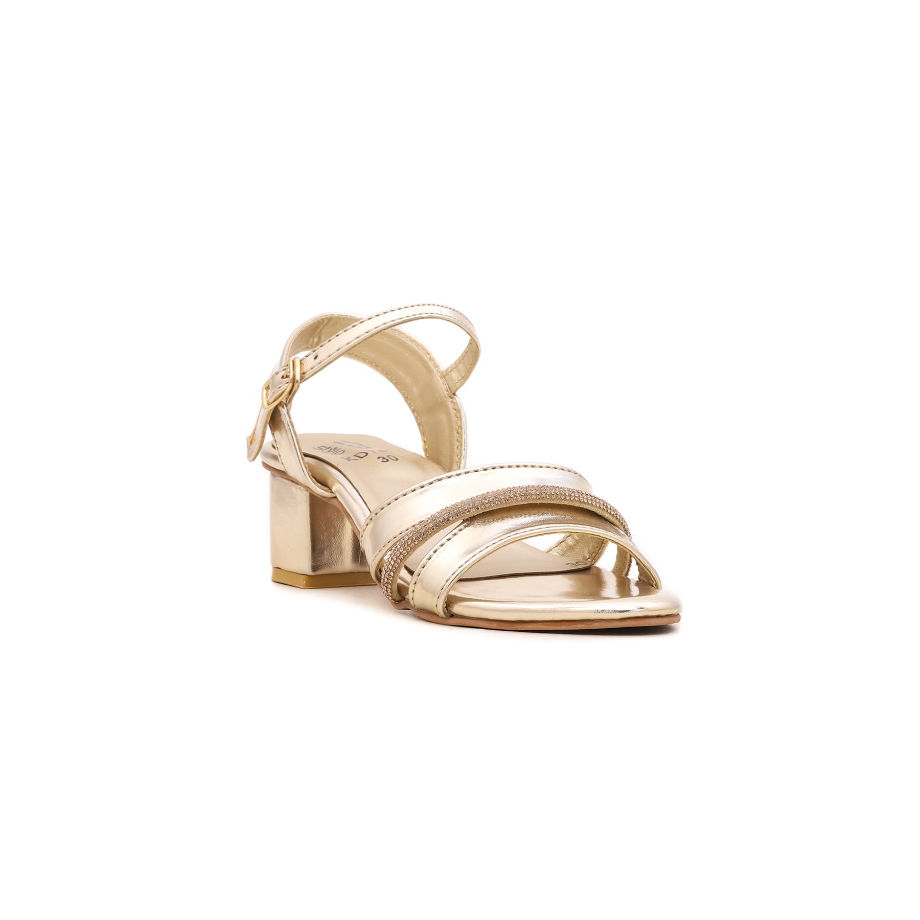 Girls Golden Fancy Sandal KD7491