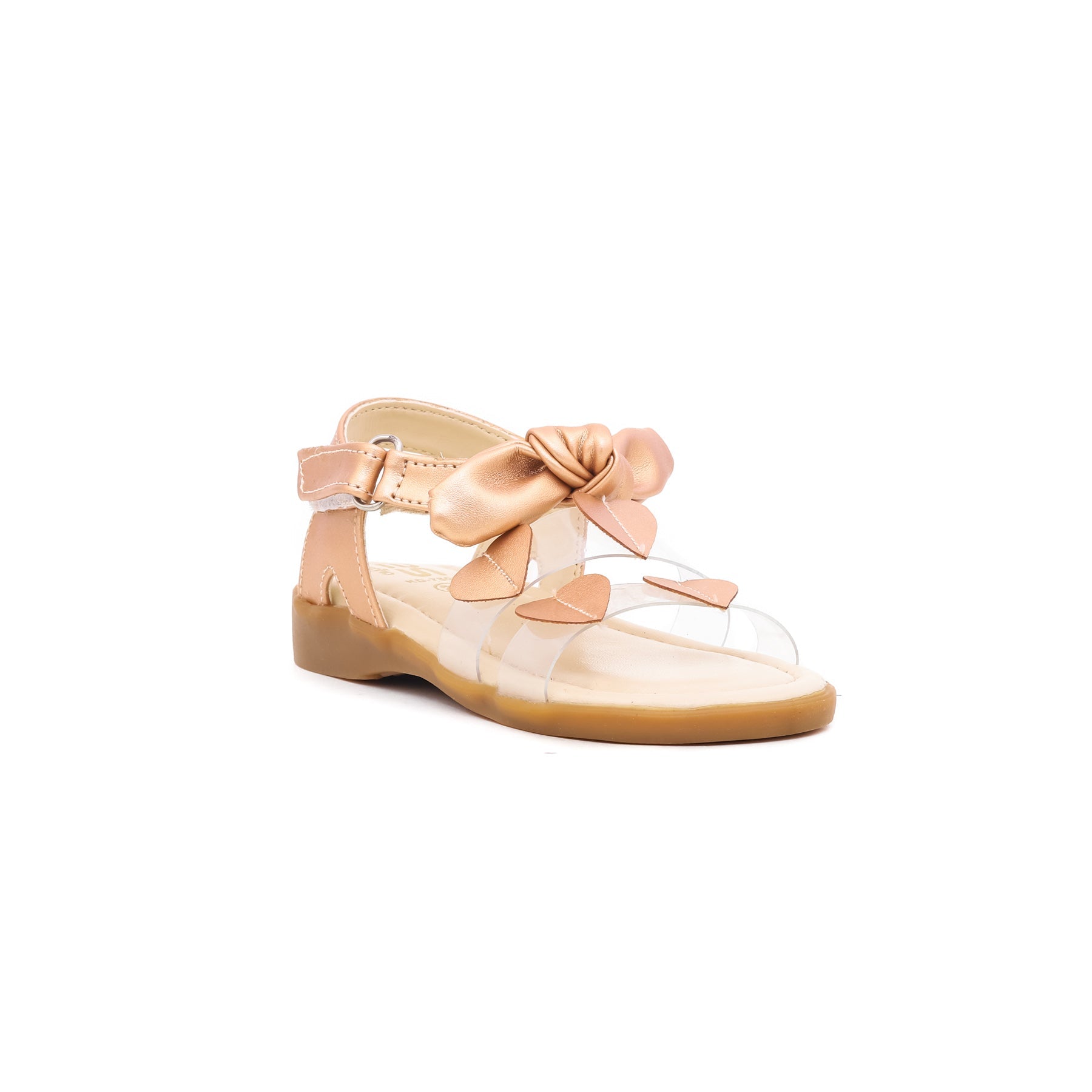 Girls Peach Formal Sandal KD7501