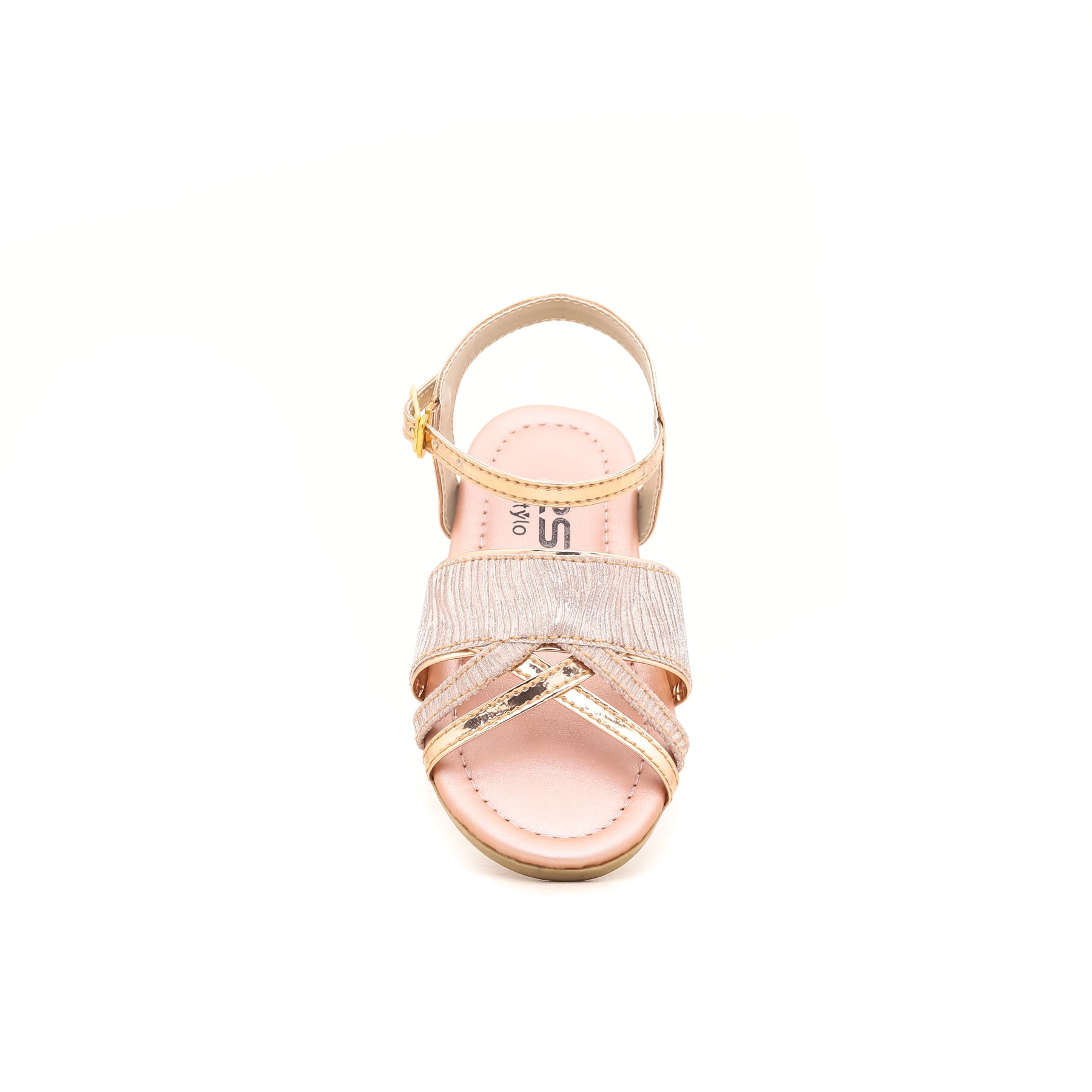 Girls Peach Fancy Sandal KD7506