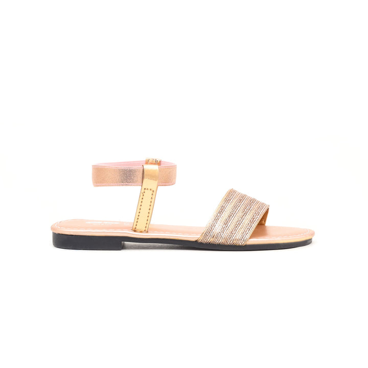 Girls Peach Casual Sandal KD7575