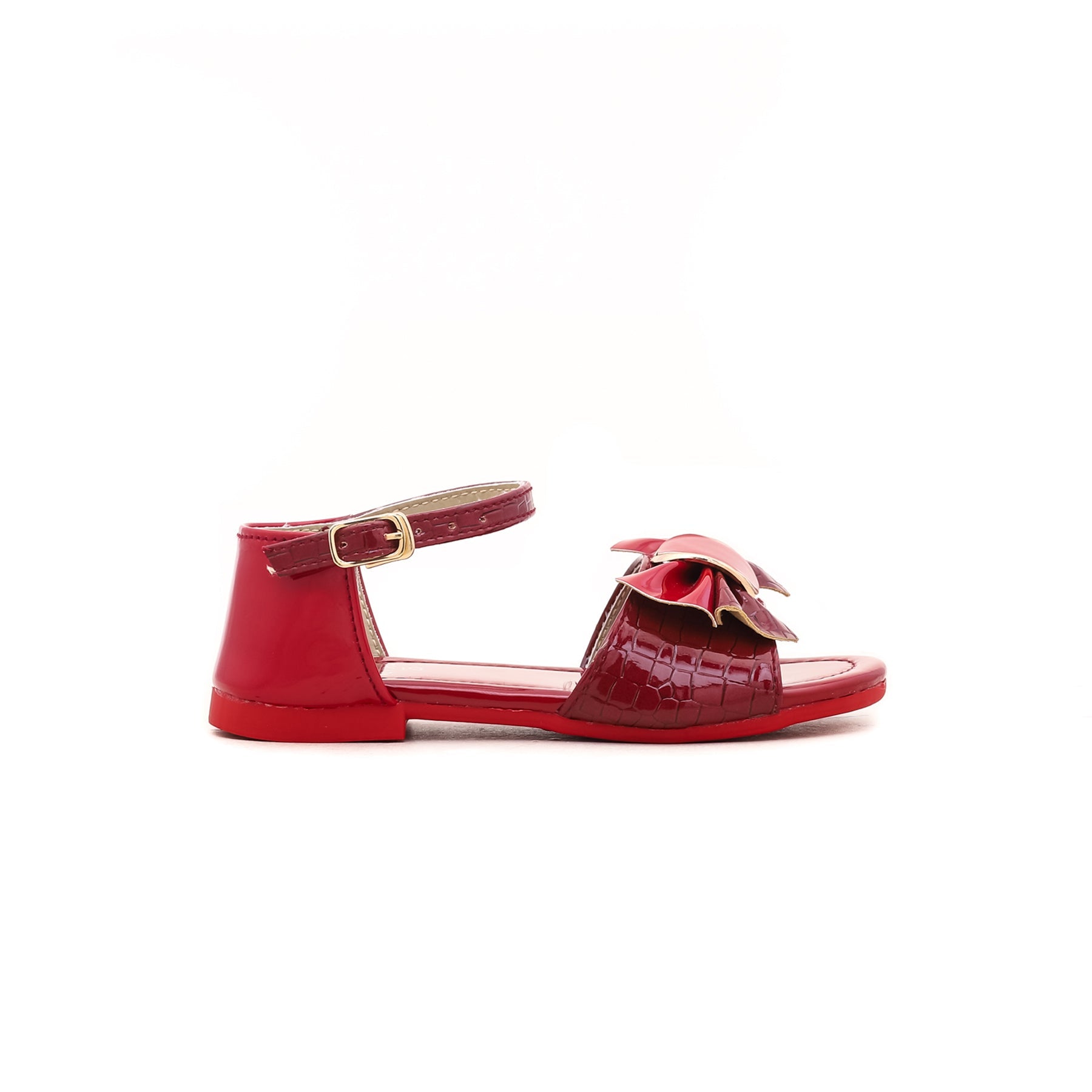 Girls Red Formal Sandal KD7593