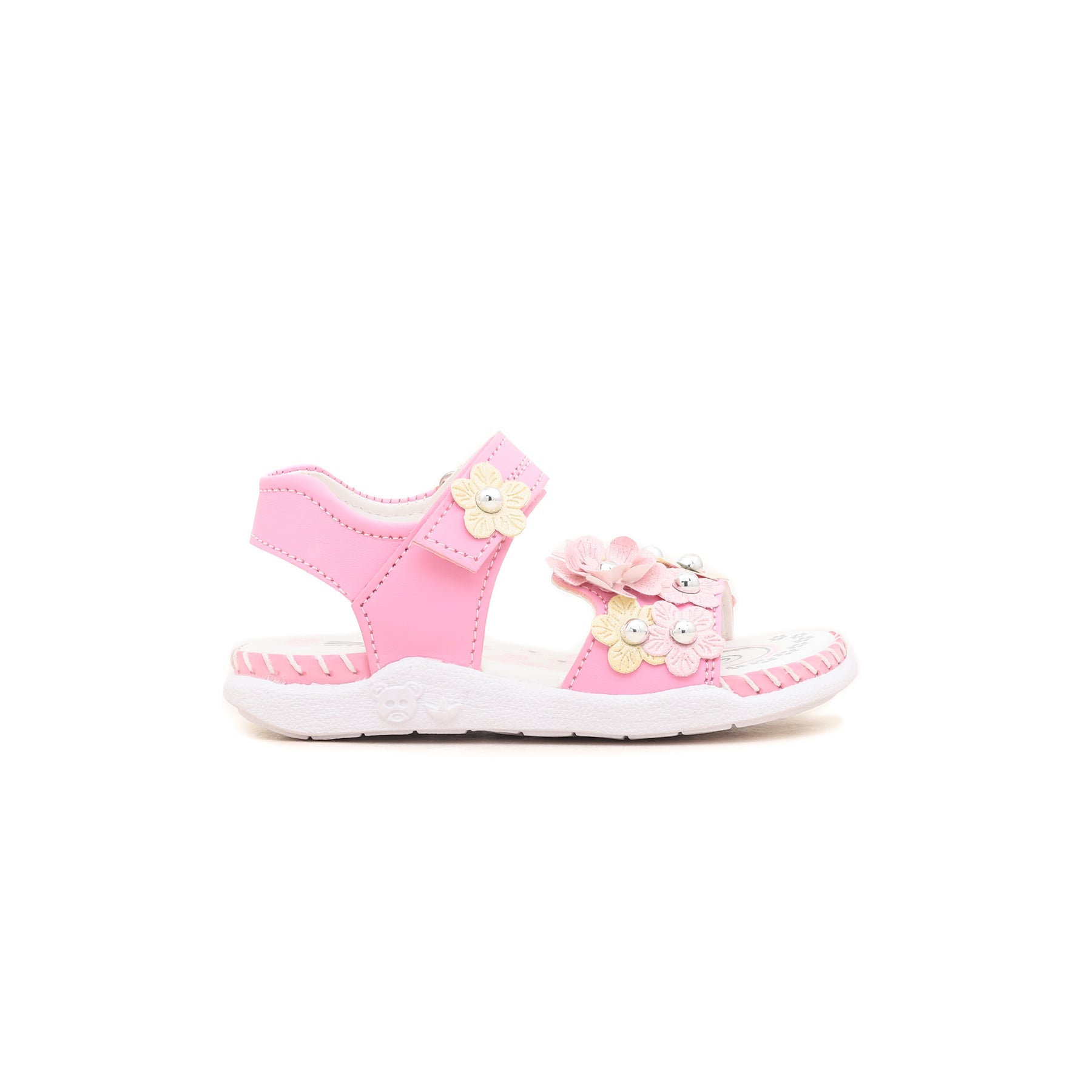 Girls Pink Casual Sandal KD7636