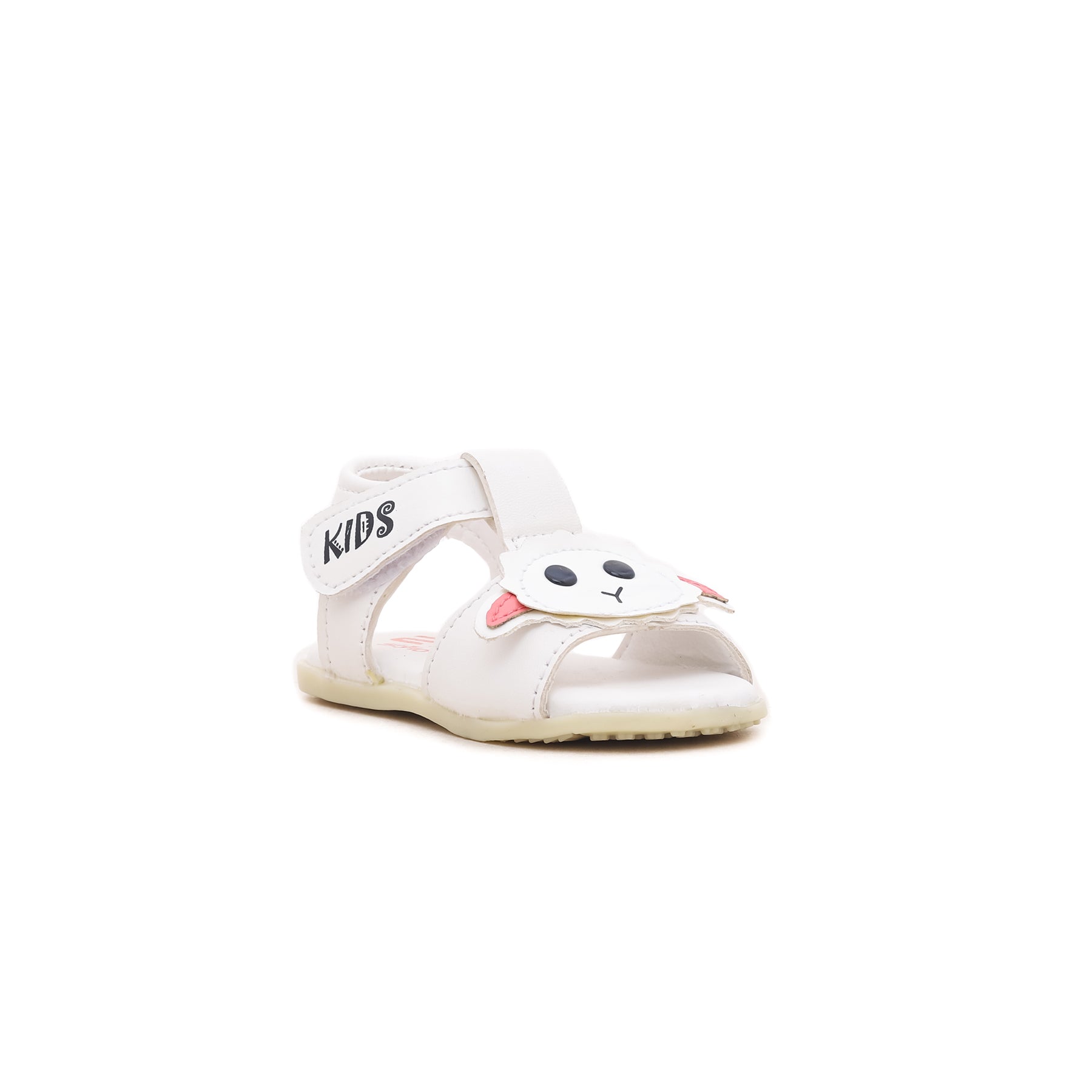 Babies White Casual Sandal KD7652