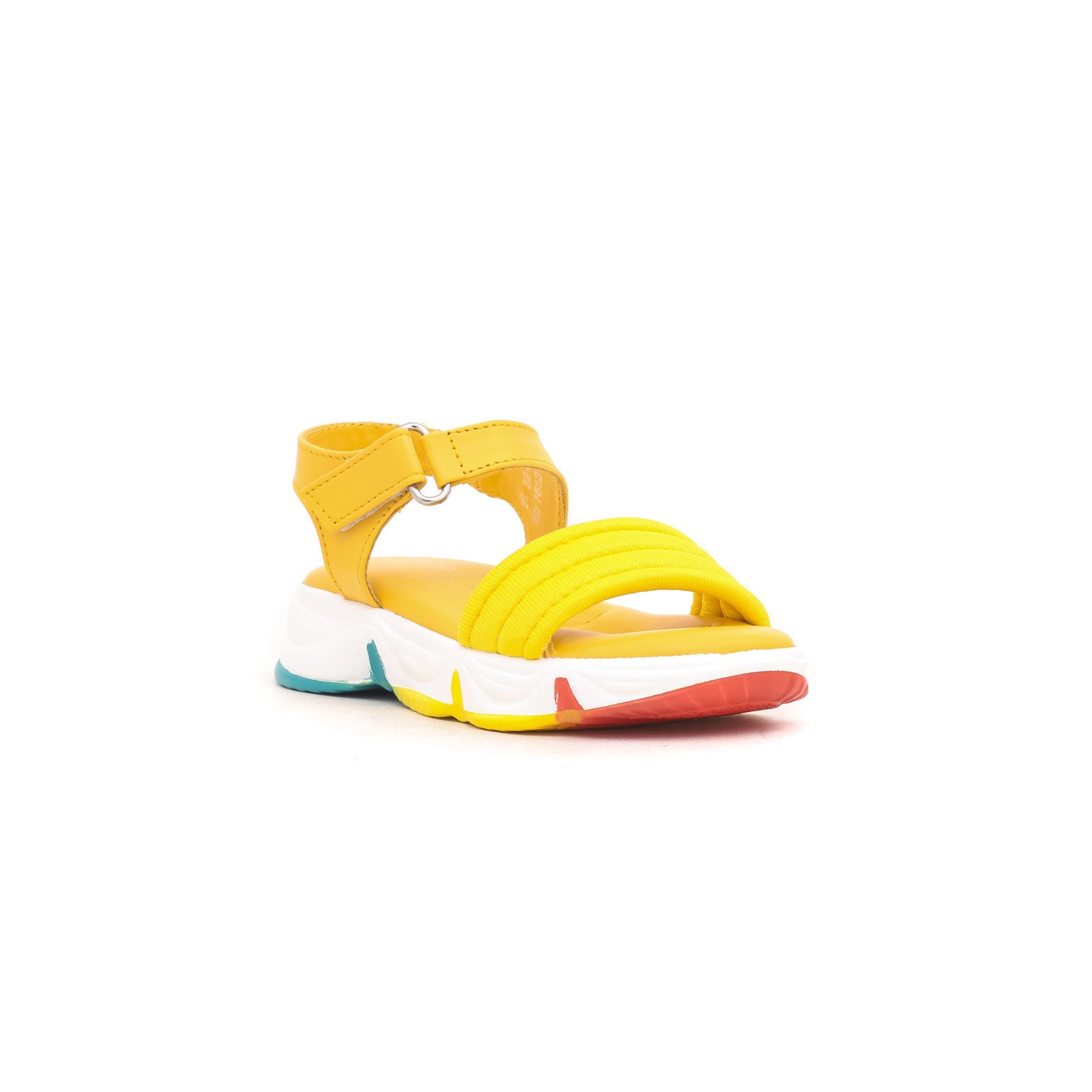 Girls Yellow Casual Sandal KD7653