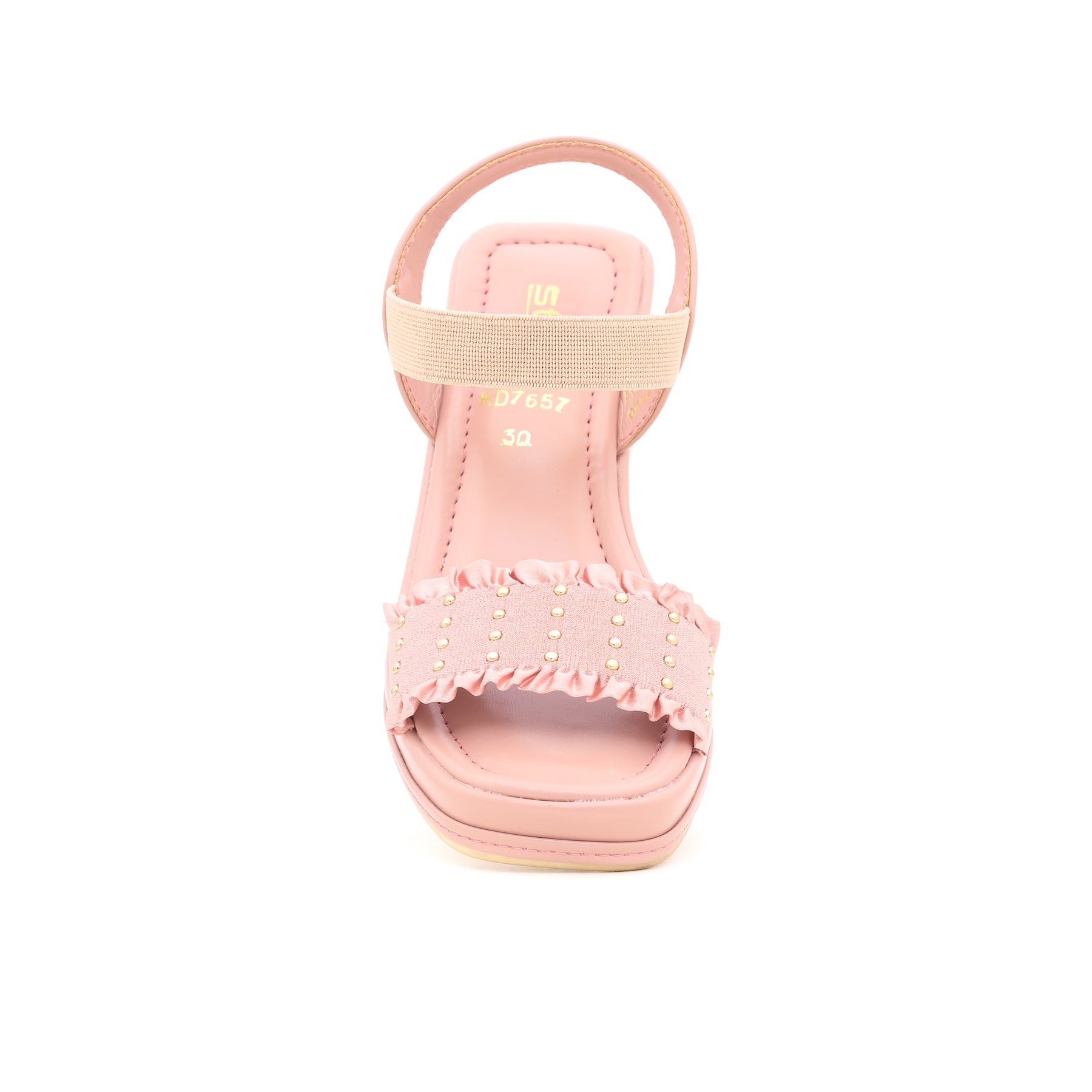Girls Pink Formal Sandal KD7657