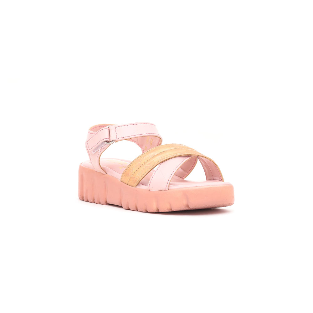 Girls Pink Formal Sandal KD7663