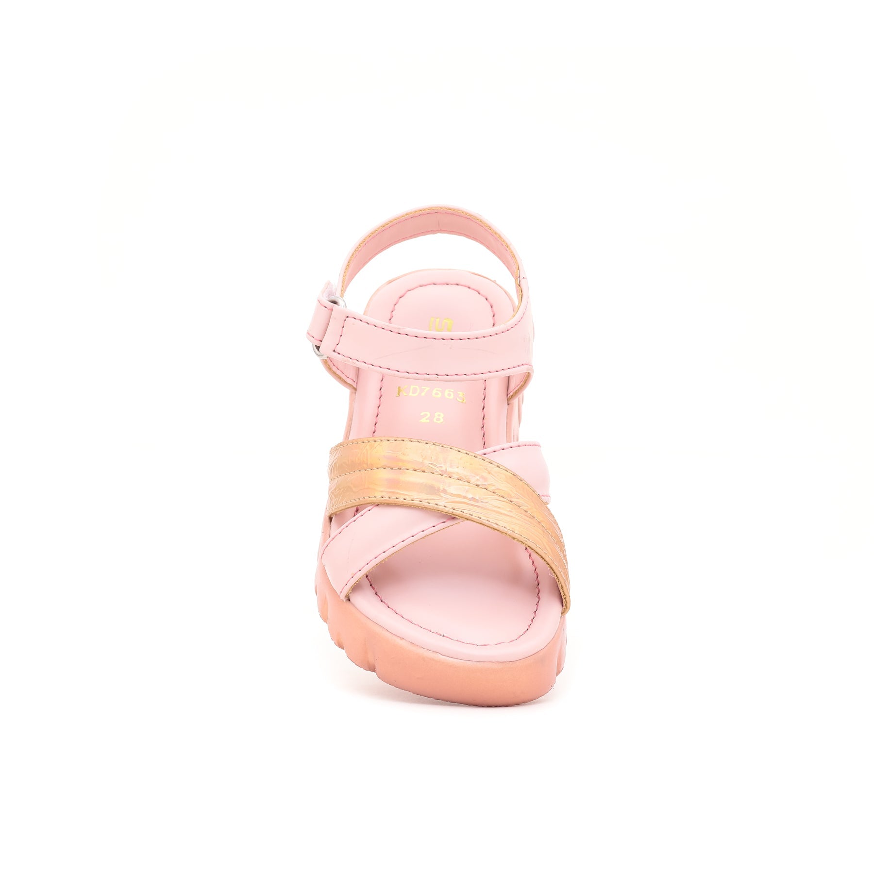 Girls Pink Formal Sandal KD7663