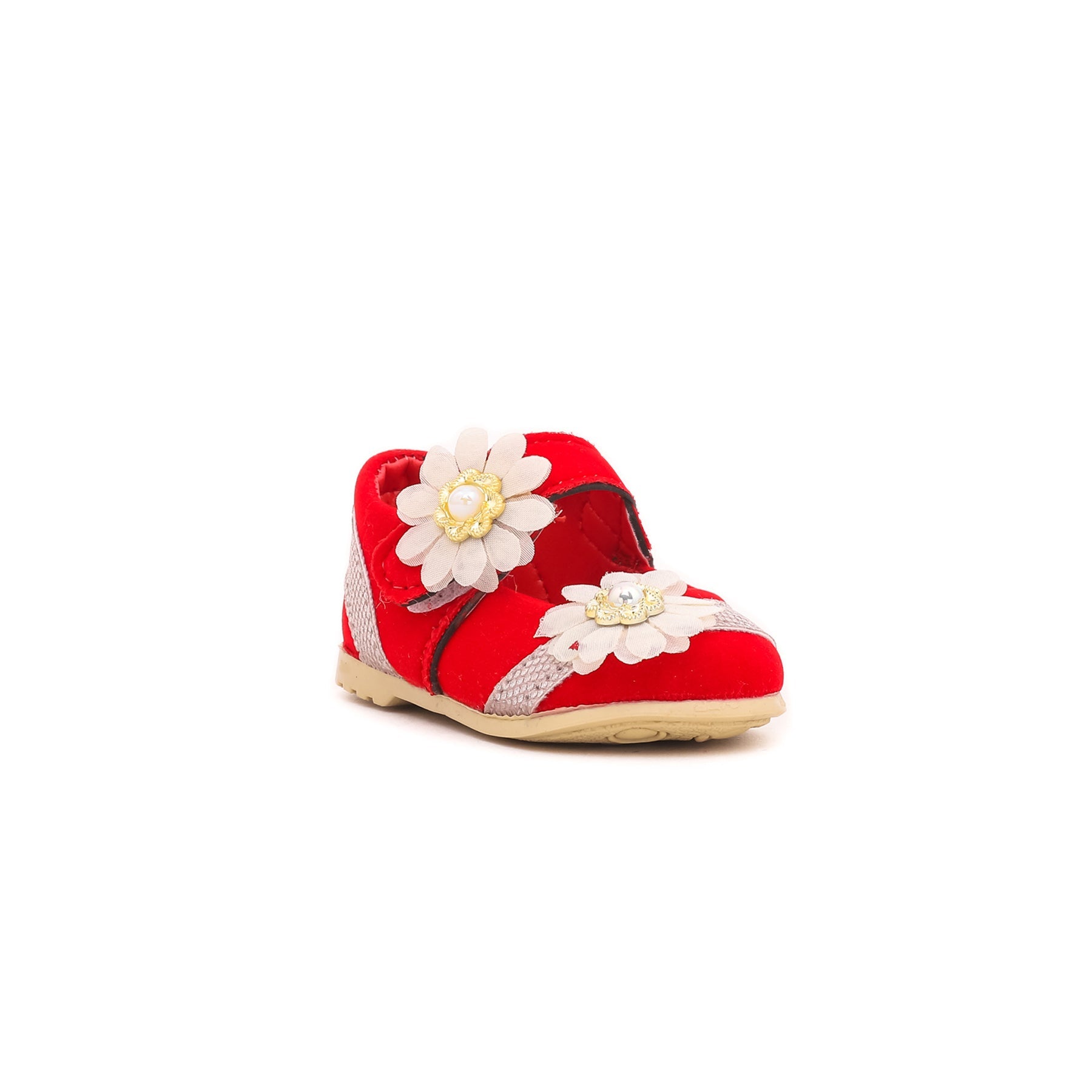 Babies Red Casual Booties KD7714