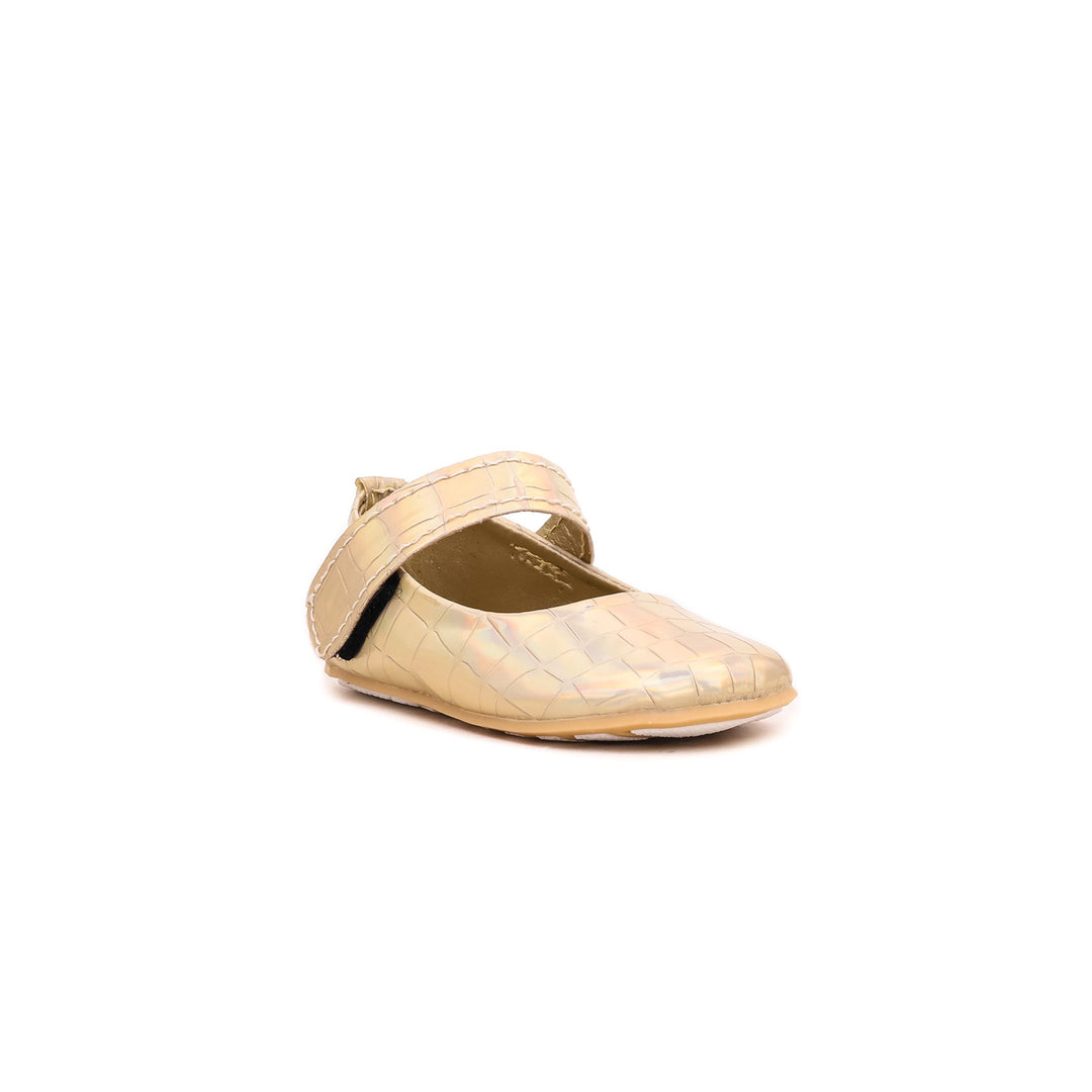 Babies Golden Casual Booties KD7723