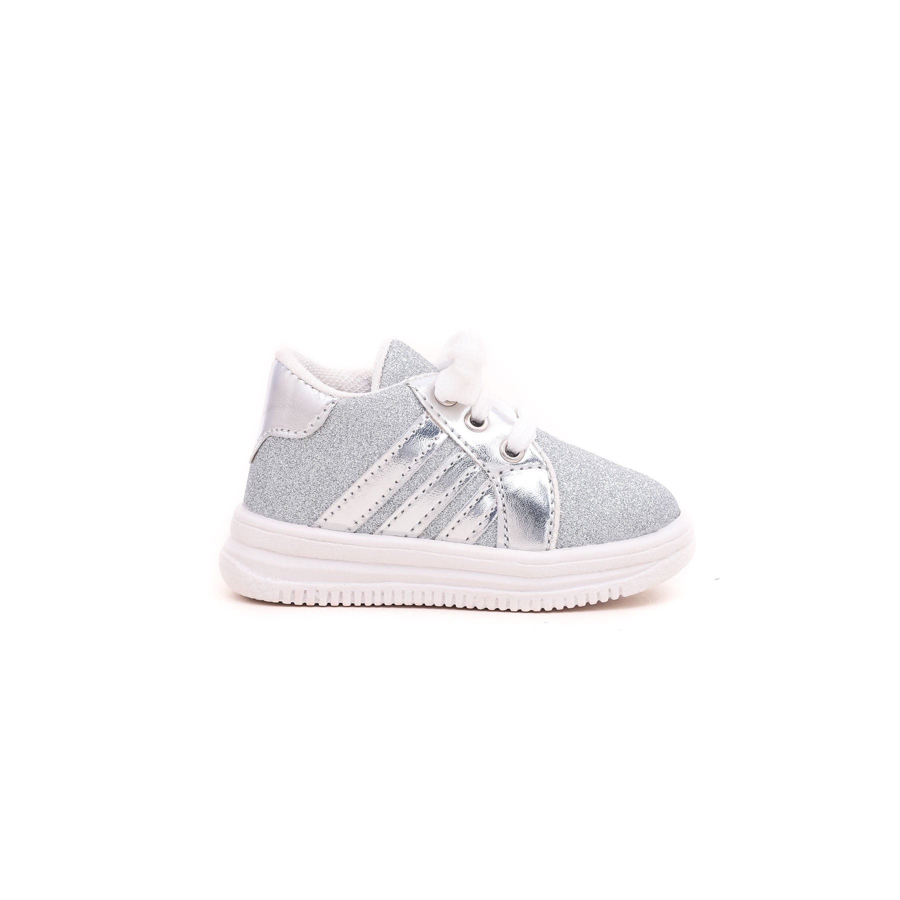 Babies Silver Casual Booties KD7736