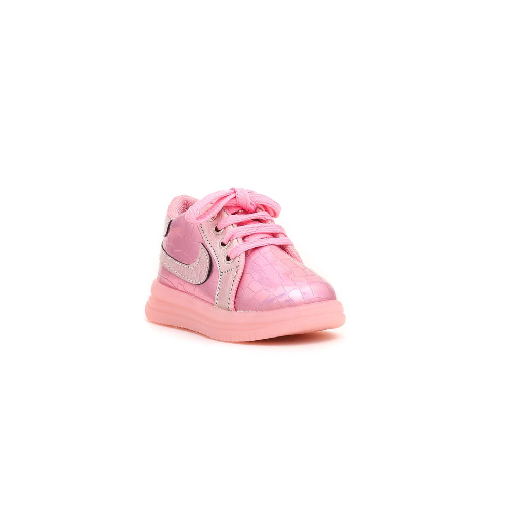 Babies Pink Casual Booties KD7738