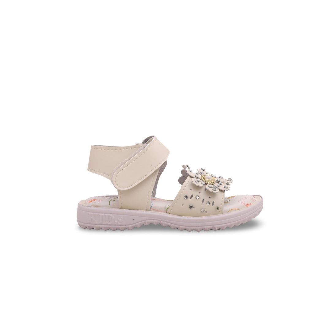 Babies Cream Casual Sandal KD7787