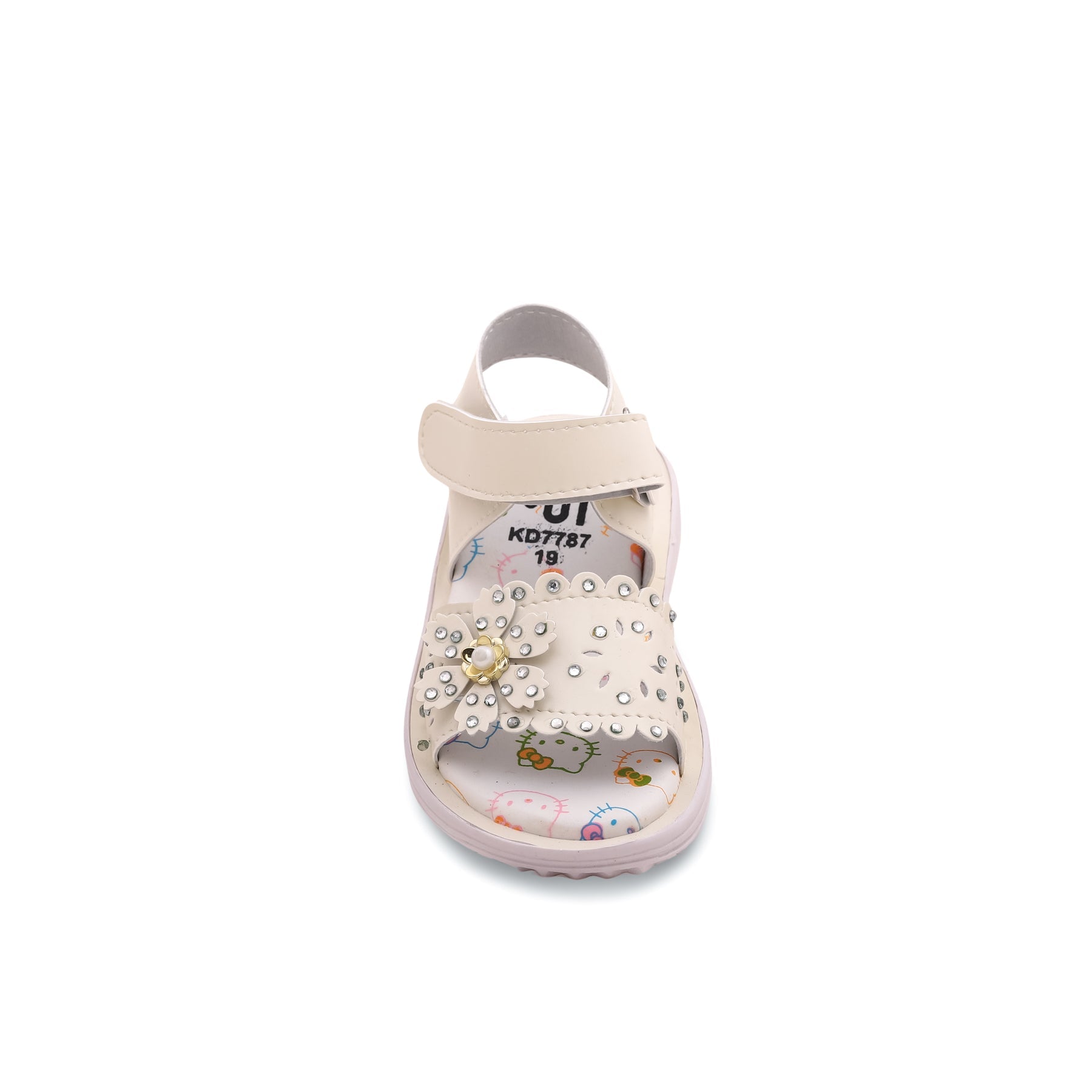 Babies Cream Casual Sandal KD7787