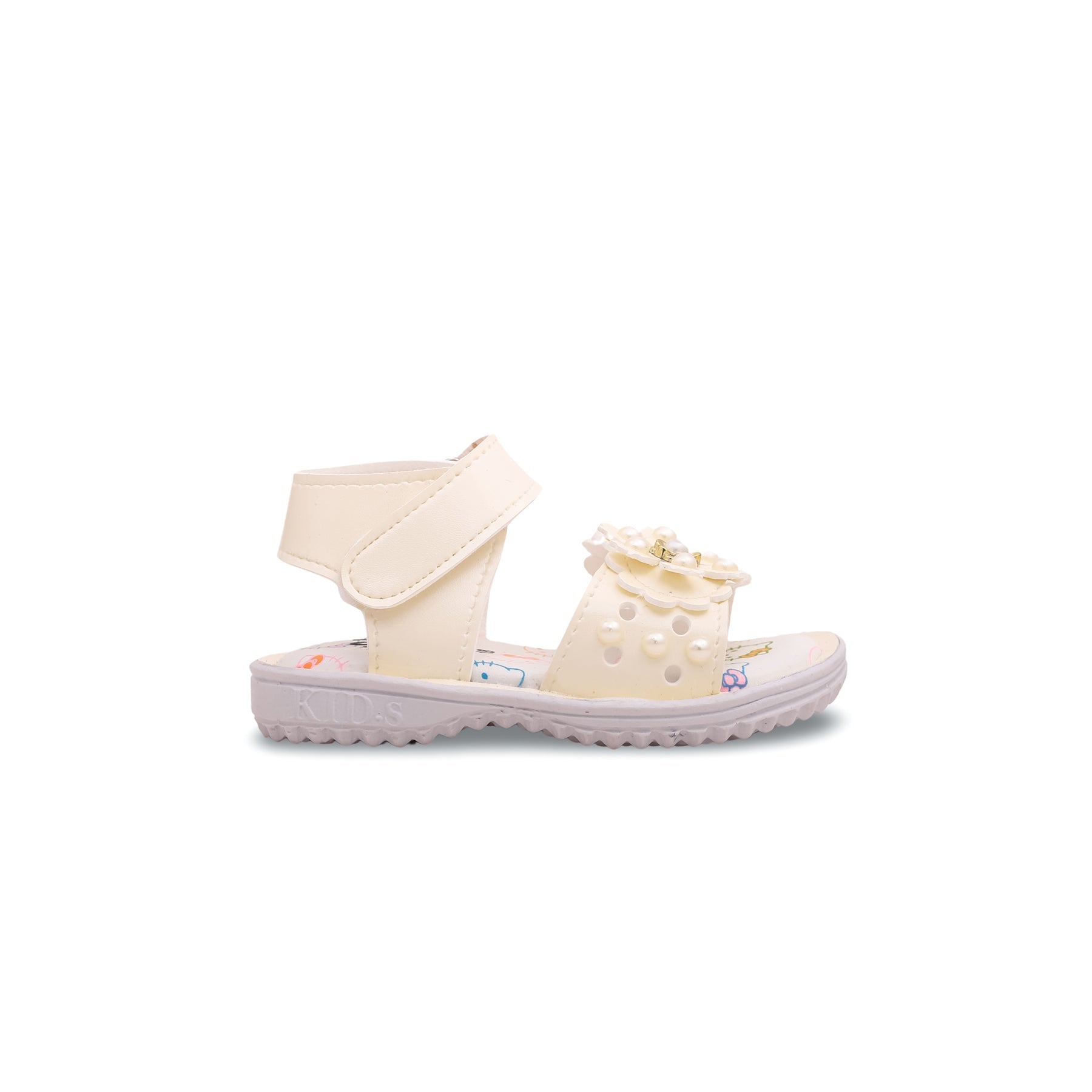 Babies Cream Casual Sandal KD7788