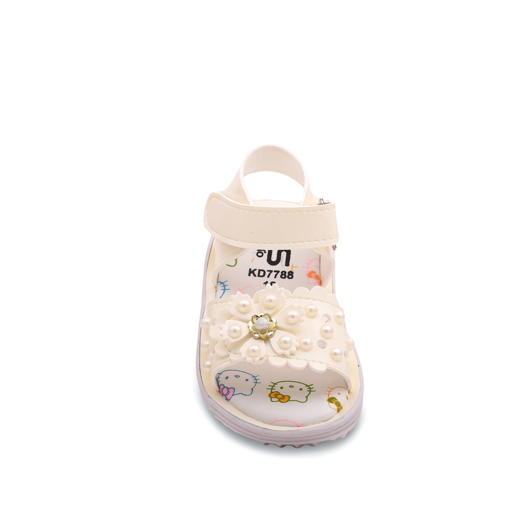 Babies Cream Casual Sandal KD7788