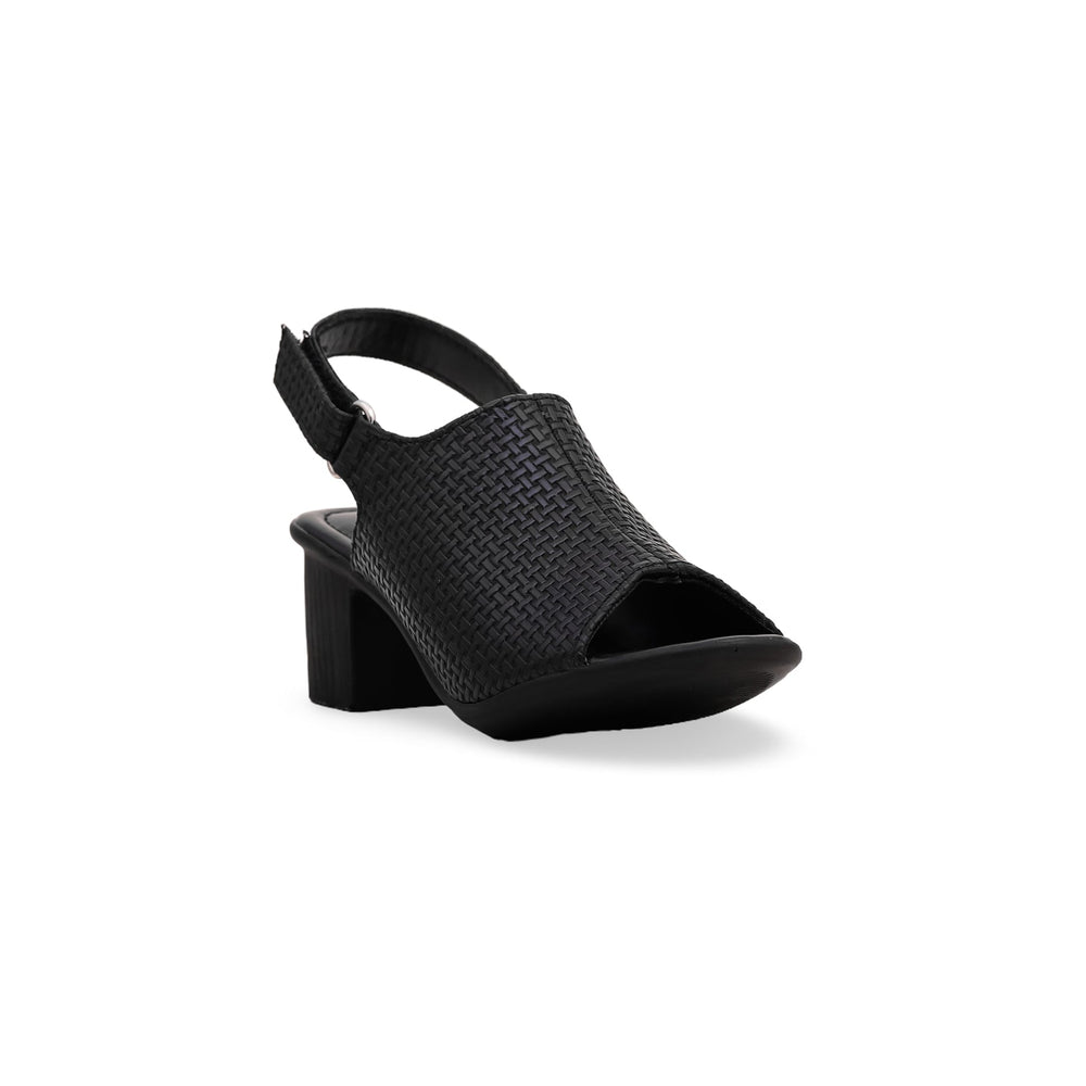 Girls Black Formal Sandal KD7793