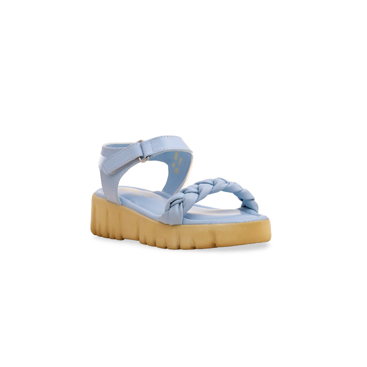 Girls Sky Blue Formal Sandal KD7794