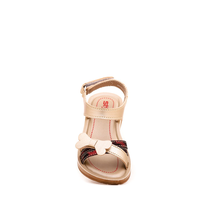 Girls Golden Casual Sandal KD7814