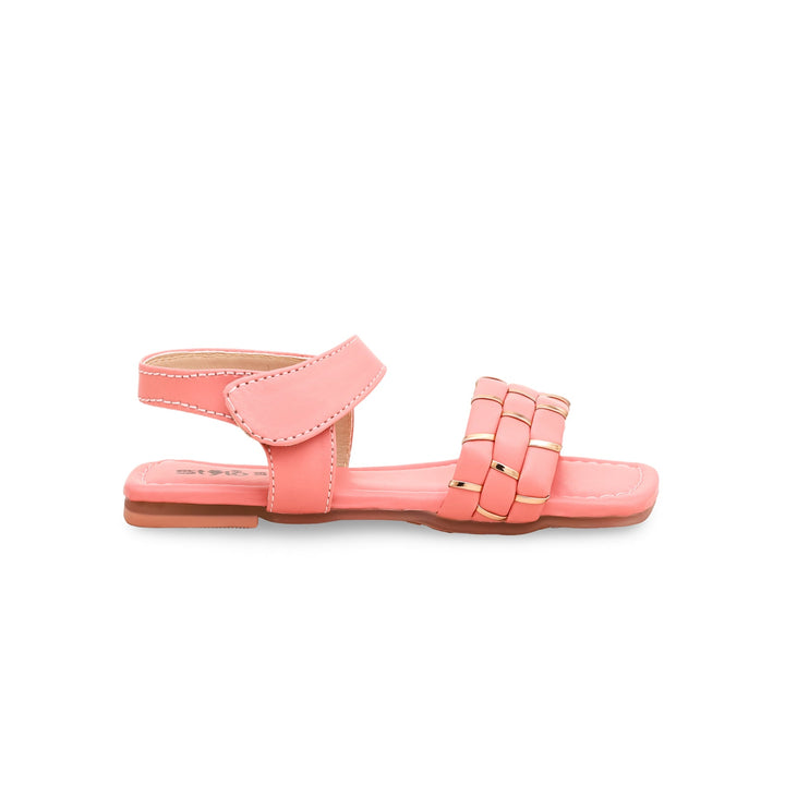 Girls Pink Formal Sandal KD7922